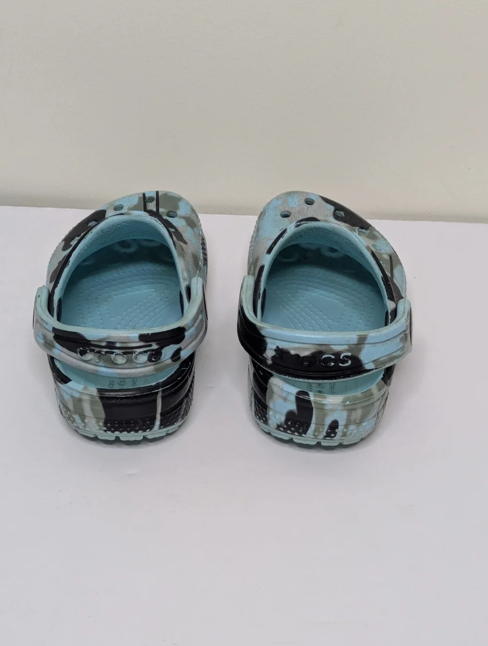 Crocs Camouflage Camo Water Shoe Sandal 6T